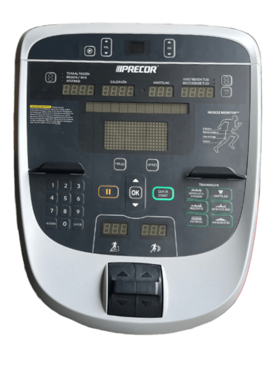 Precor EFX 556i I Crosstrainer - De Fitness Generatie